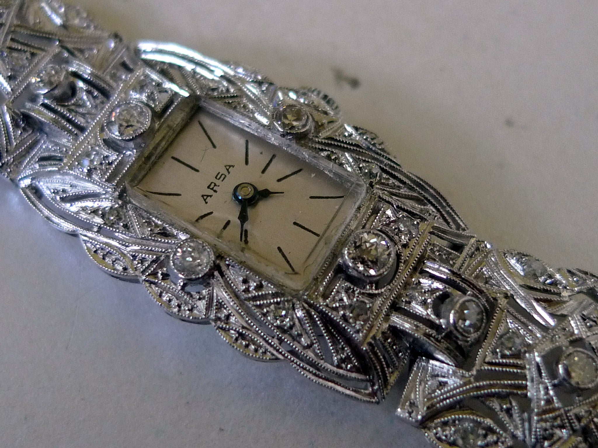 Platinum watches for best sale women
