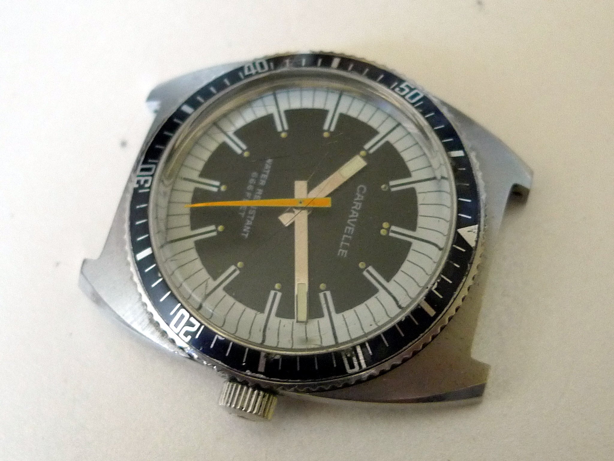 Caravelle automatic deals watch 666 feet