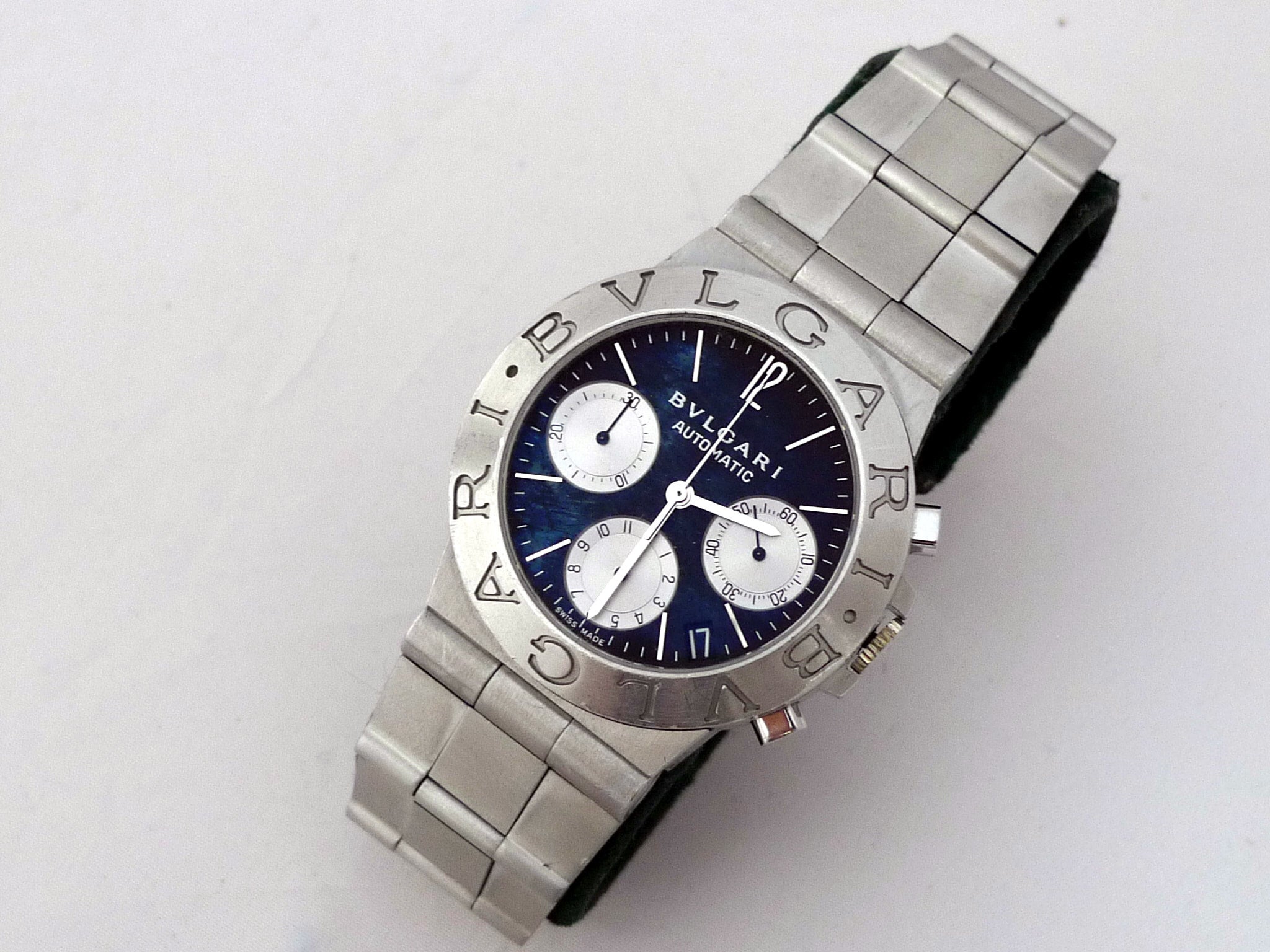 Bvlgari Diagono SS Automatic Chronograph I35 Vintage Watches
