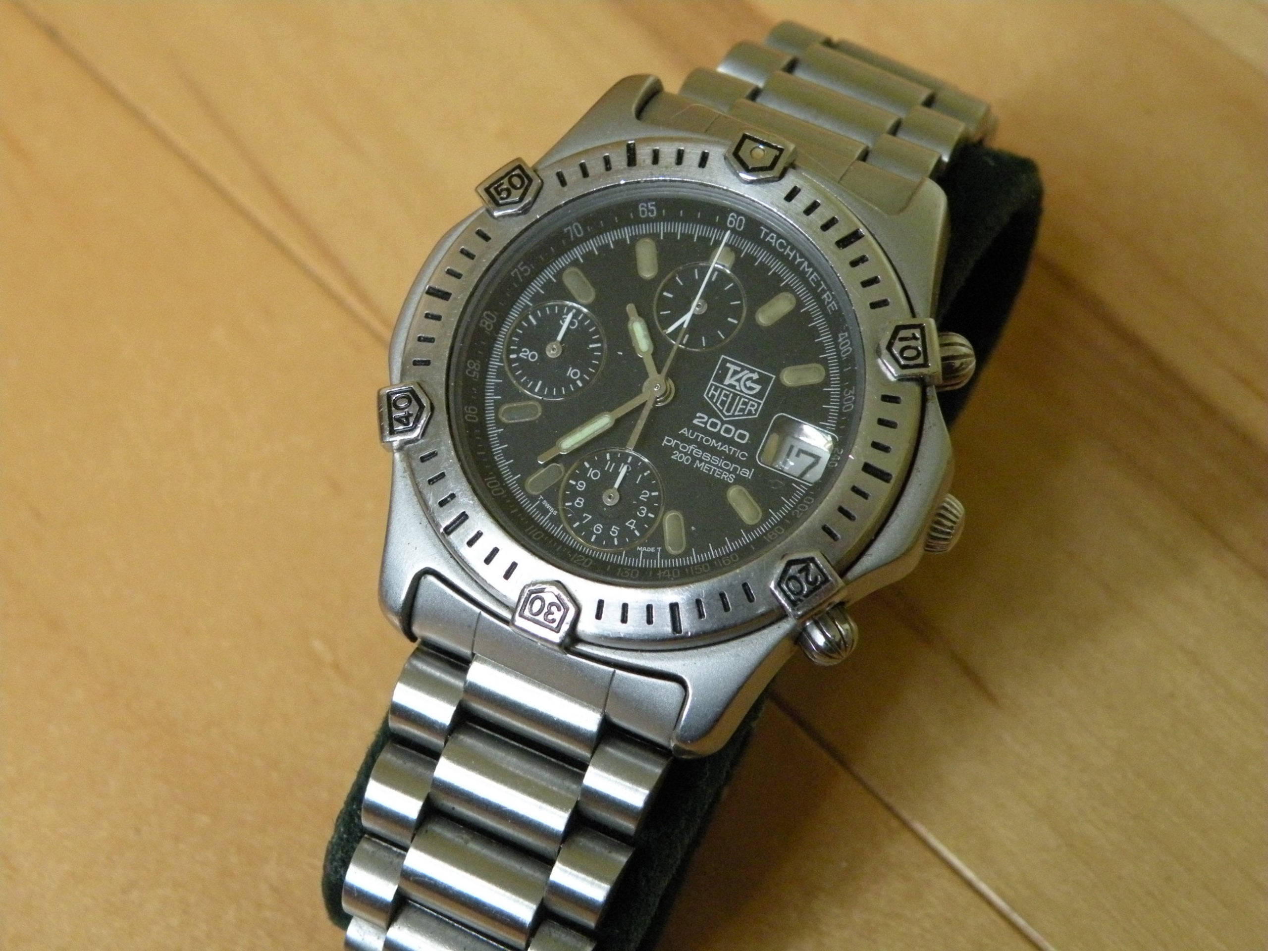 TAG Heuer 2000 Pro Chronograph I35 Vintage Watches