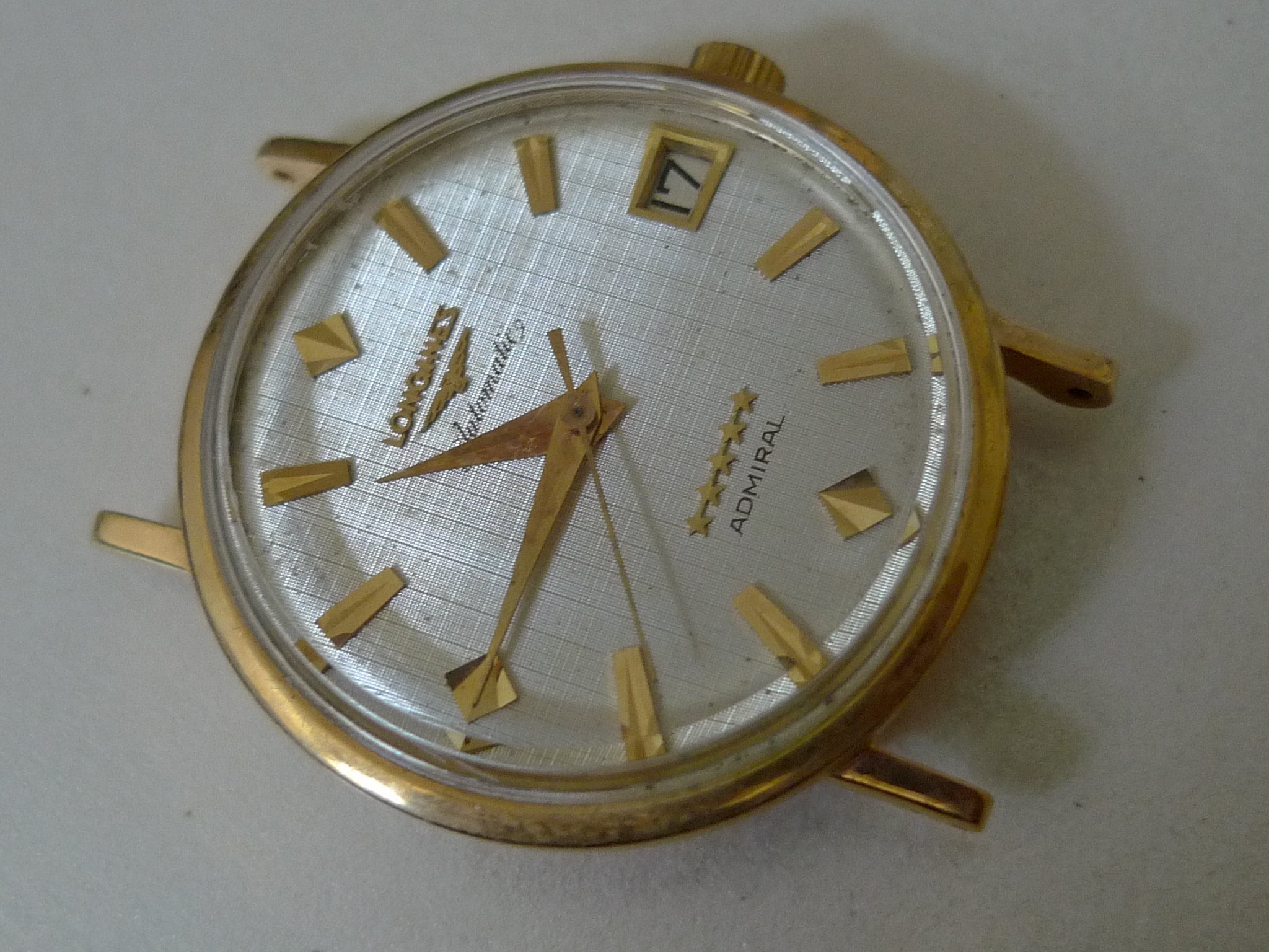 1969 Longines Admiral 5 Star solid 18K